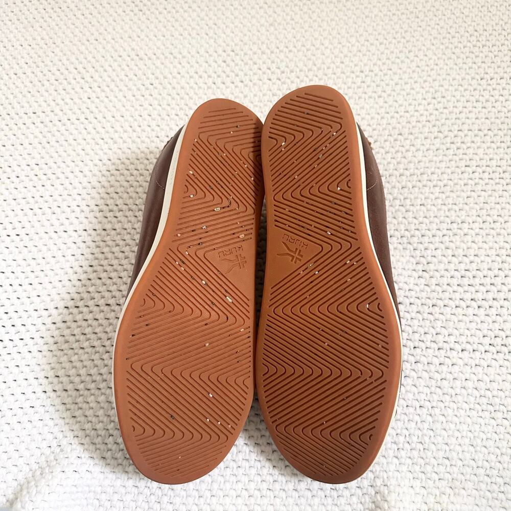 Kuru Men's Roam Clove Brown Leather Classic Court Sneaker Gum Sole Heel Men 9.5 - Picture 10 of 11